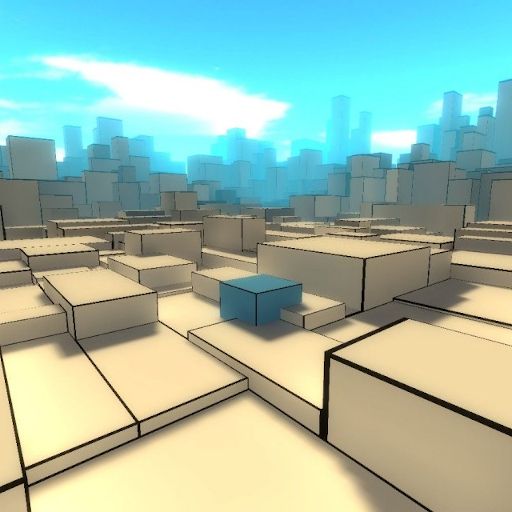Lots of cubes, gm_cubeland map