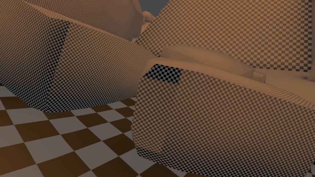 Artifacts caused by bad UV mapping